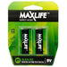 Maxlife 9V Alkaline 2 Pack