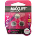 Maxlife BAT44-A2 LR44 Alkaline Coin Button Cell Battery. 2Pk. aka AG13 370A SR44 L1154 357 A76