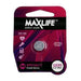 Maxlife CR1220 BAT1220 Lithium Button coin Cell Battery. 1Pk 3.0Volt