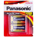 Panasonic 6LR61T/2B long lasting Alkaline Batteries 9 Volt 2 Pack 9V with Anti-Leak Protection 20% Longer Lasting Alkaline-Zinc ideal for smoke alarms