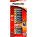 Panasonic LR03T/18B Alkaline AAA Battery - 18 Pack Alkaline-Zinc - Longer Lasting protects power for upto 10 years