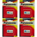 Panasonic Bundle deal of 4 x CR-123AW genuine CR123A 3V Photo Lithium Camera Battery 1pk 1400mAh