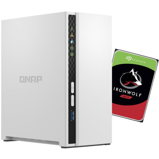 QNAP TS-233 2-Bay NAS with 1x 2TB NAS HDD Bundle