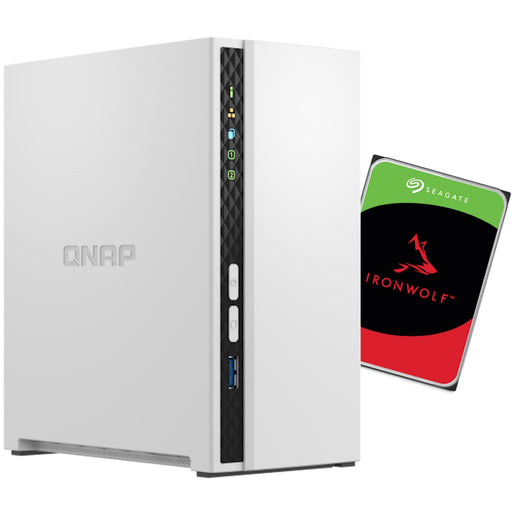 QNAP TS-233 2-Bay NAS with 1x 4TB NAS HDD Bundle