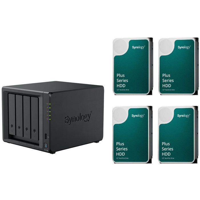 Synology DS423+ With 4X Synology 3310 Series 12TB NAS HDD Bundle