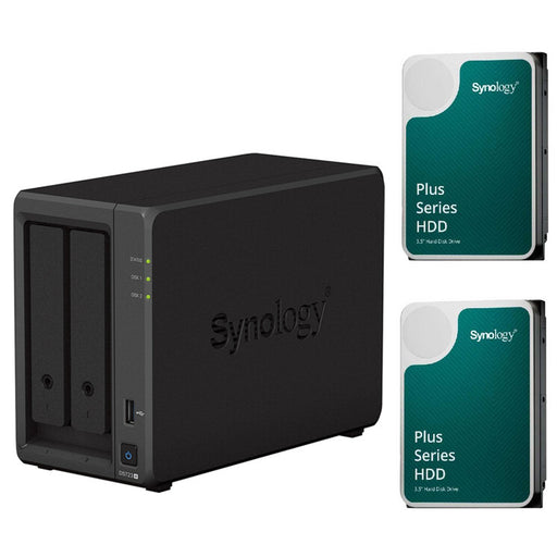 Synology DS723+ With 2X Synology 3300 4TB NAS HDD Bundle