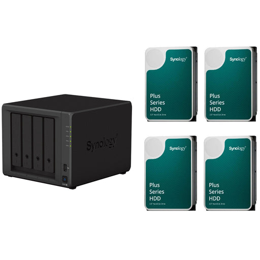 Synology DS923+ With 4X Synology 3310 Series 12TB NAS HDD Bundle