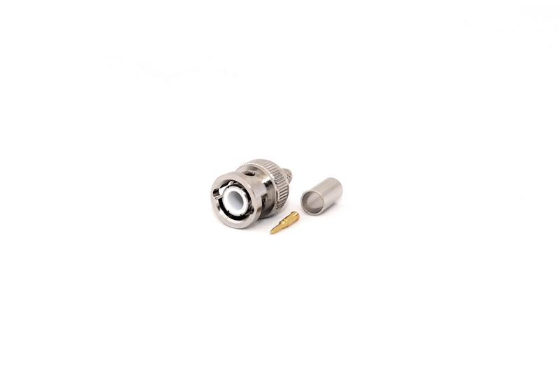 BNC Male CRIMP Connector for LMR195/RG58