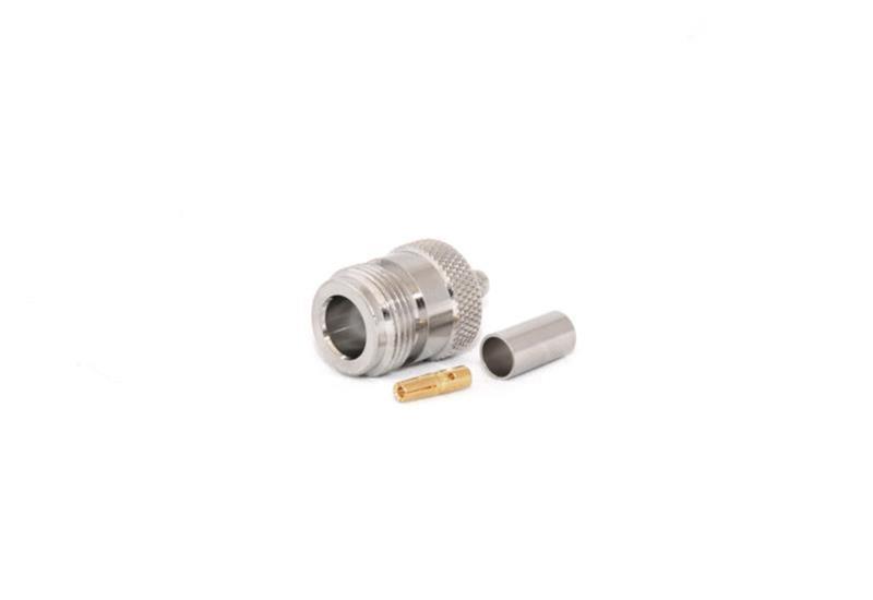 N-Type Female CRIMP Connector for LMR195/RG58