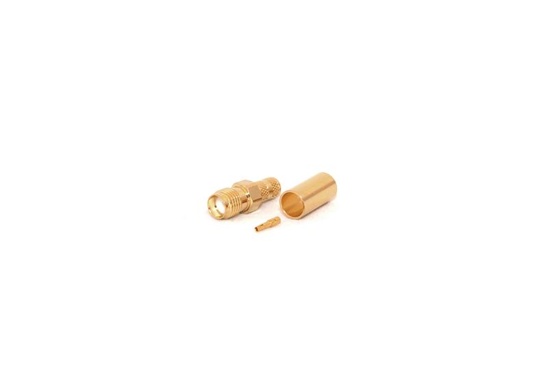 SMA Female CRIMP Connector for LMR195/RG58