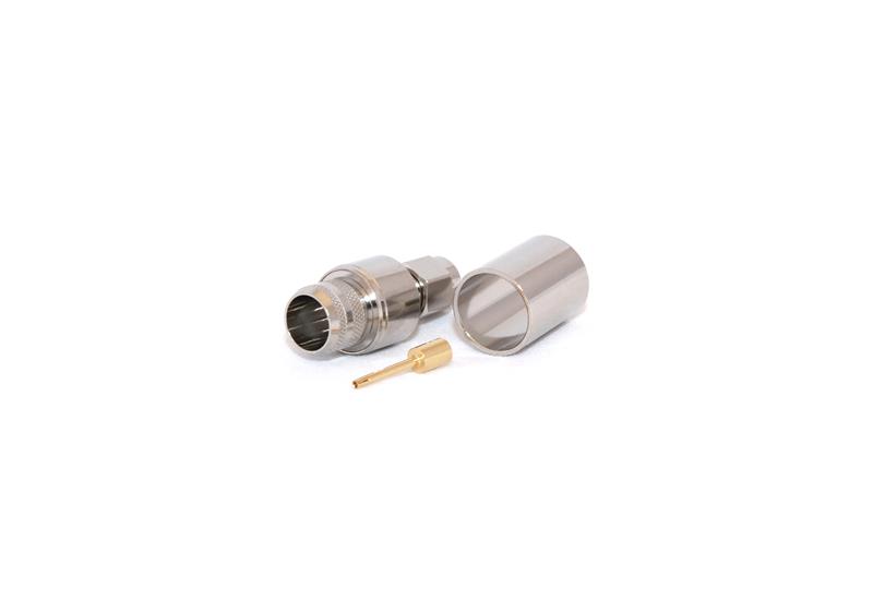 RP-SMA Male 50 Ohm CRIMP Connector for LMR400/RG8U