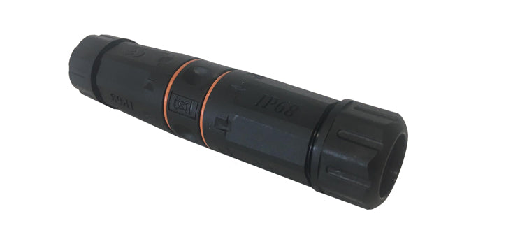 IP68 Rated Waterproof CAT6A Passive Ethernet Inline Coupler Joiner