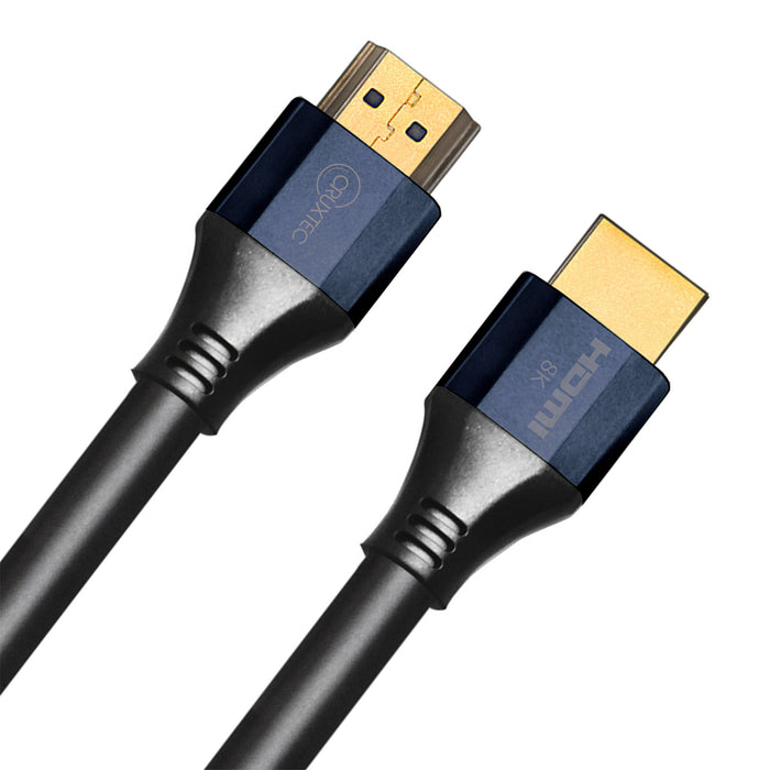 Cruxtec 1m HDMI 2.1 Cable -  48Gbps  Full Ultra HD  (  8K/60Hz & 4K/120Hz )