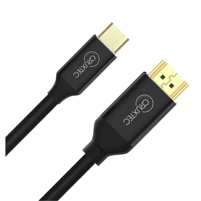 Cruxtec 1m USB-C to HDMI 2.1 Cable -- ( 8K/60Hz & 4k/120Hz )