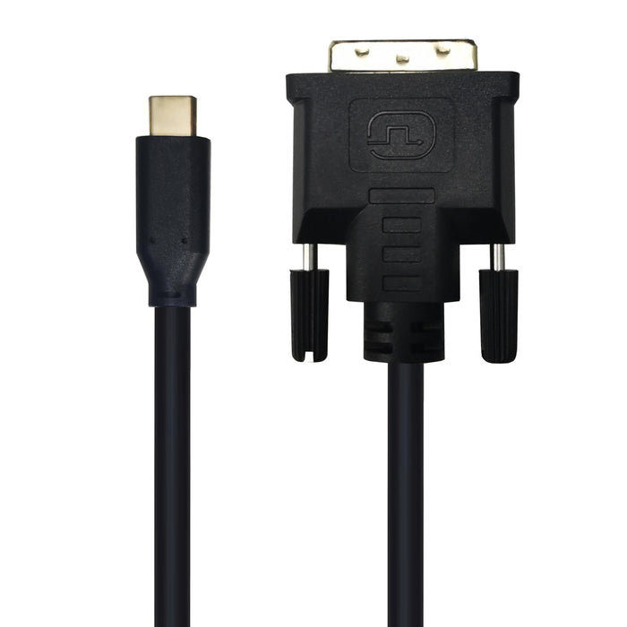 Cruxtec 2m USB-C to DVI Cable -  4K  ( 3840x2160 / 30Hz )