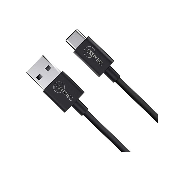 Cruxtec 1m USB-A to USB-C Cable for Mobile device Syncing & Charging ( 480Mbps  3A )