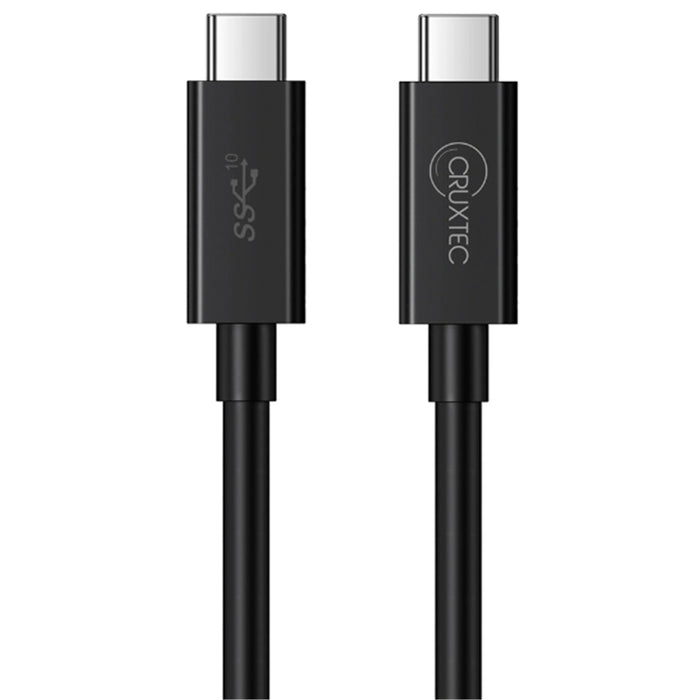 Cruxtec 1m USB-C to USB-C Cable -- Full Feature for Syncing & Charging (240W 10Gpbs 4K/60Hz)