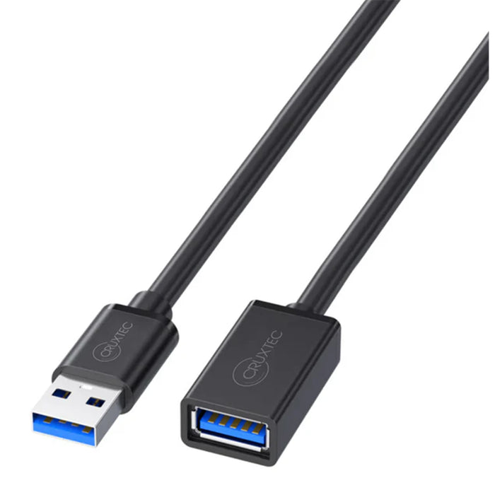 Cruxtec 1m USB3.0 Male to USB3.0 Female Extension Cable