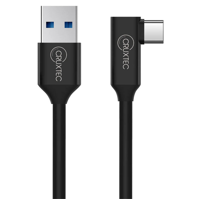 Cruxtec 5m USB-A to USB-C 90 degree angle VR Cable ---   Compatible with Oculus Link Cable/ Quest 2