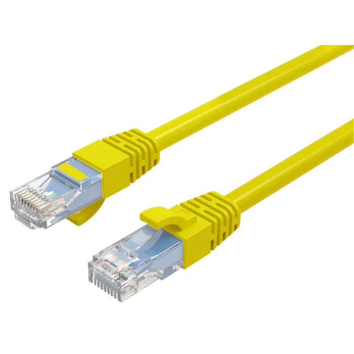 Cruxtec 5m Cat6 Ethernet Cable -  Yellow Color