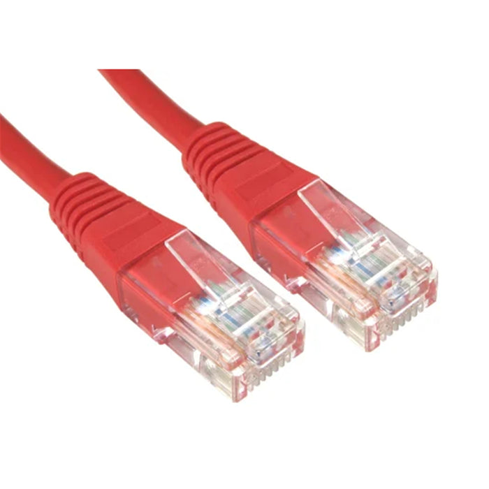 Cruxtec 10m Cat6 Ethernet Cable -  Red Color