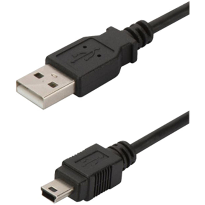 Digitus AK-300108-018-S USB 2.0 Type A (M) to mini USB Type B (M)  1.8m Cable