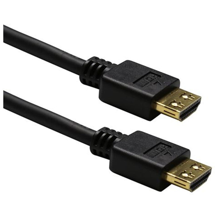 Dynamix C-HDMI2FL-10 10m HDMI High Speed Flexi Lock Cable with Ethernet - Max Res: 4K2K30Hz. 32 Audio channels 10/12bit colour depth - Supports CEC 2.0 3D ARC Ethernet 2x simultaneous video streams