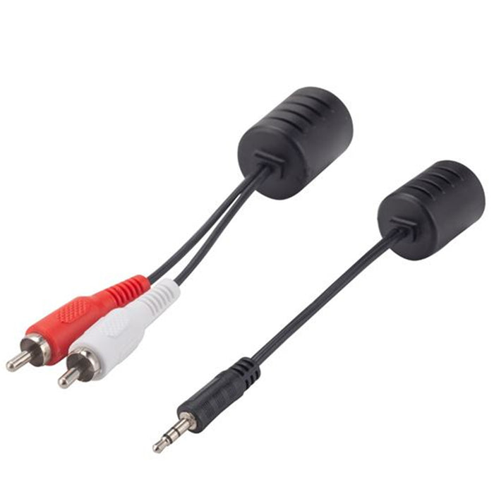 Dynamix BAL-RCARJ45 Stereo Audio Connector to   RJ45 Balun & 2x RCA Connectors to  RJ45 Balun. MaxDistance50mSold as a Pair.