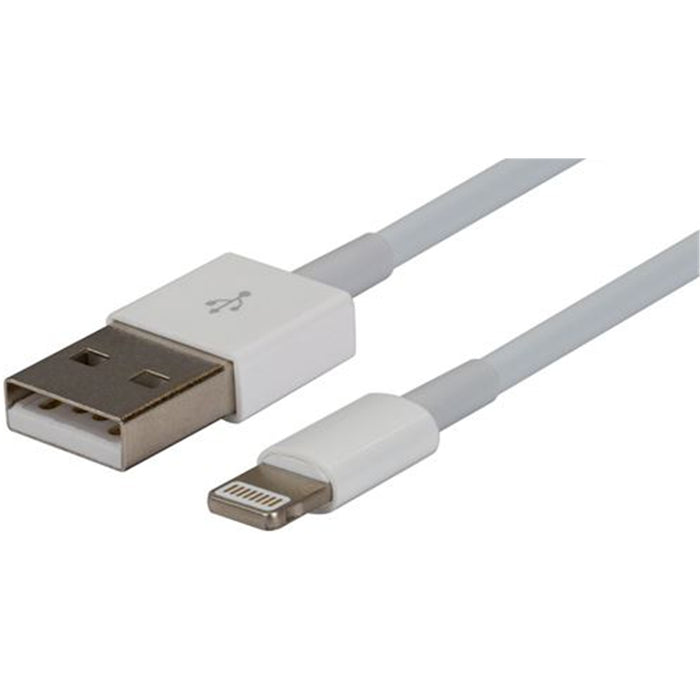 Dynamix C-IP5-1 1M USB 2.0 to Lightning charging Cable for Apple iPhone5/5c/5s/6/6s/7/8/10/12 iPad 4/iPad Air/iPad Air2 iPad mini/iPad mini2/iPad mini3 Not MFI Certified