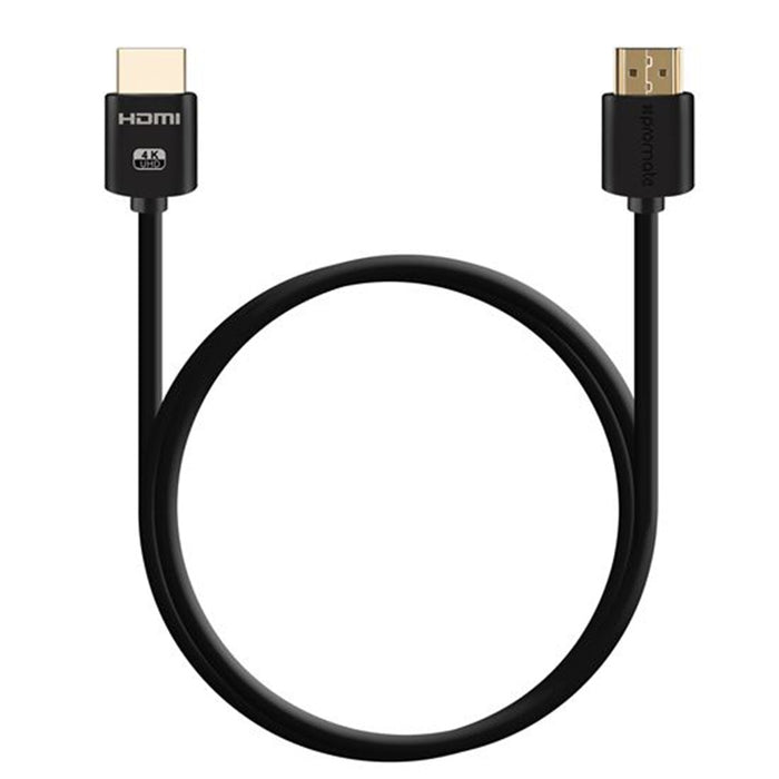 Promate PROLINK4K2-500 5M 4K HDMI Cable - 24K Gold Plated - 4K - 60Hz - High Speed Ethernet - 3D Support Long Bend Lifespan