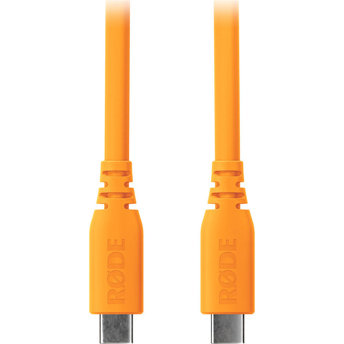 RODE SC27 SuperSpeed USB-C to USB-C Cable (Orange 2m)