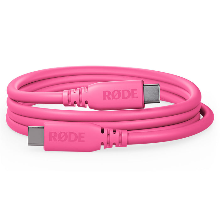 RODE SC27 SuperSpeed USB-C to USB-C Cable (Pink 6.6')