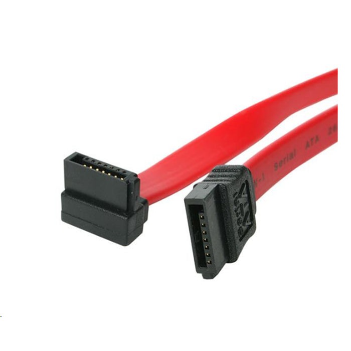 StarTech.com SATA18RA1 18in SATA to Right Angle SATA Cable