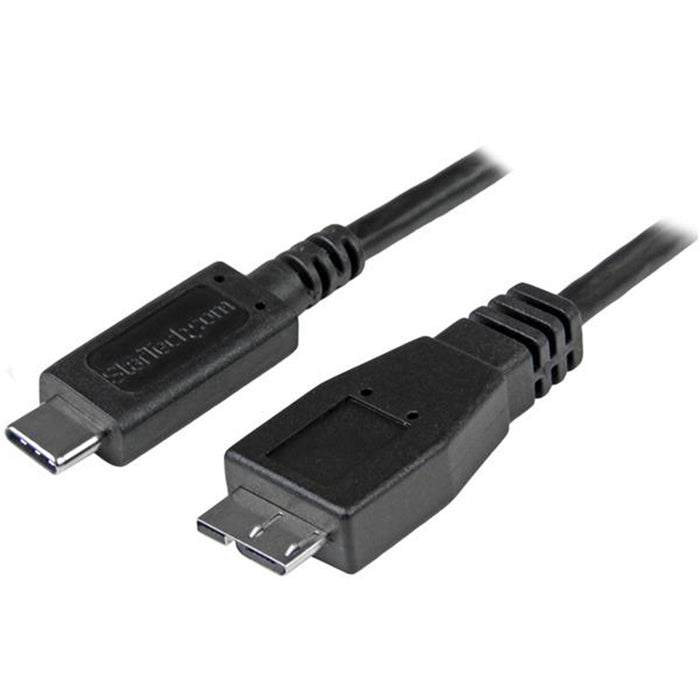 StarTech.com USB31CUB1M 1m 3 ft USB 3.1 USB-C to Micro-B Cable