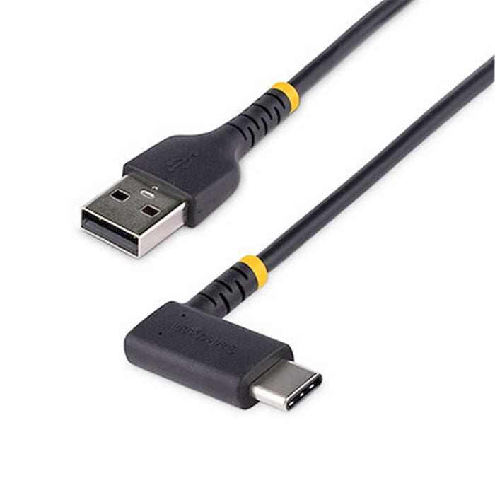 StarTech.com R2ACR-30C-USB-CABLE 1ft USB A to C Charging Cable Angled