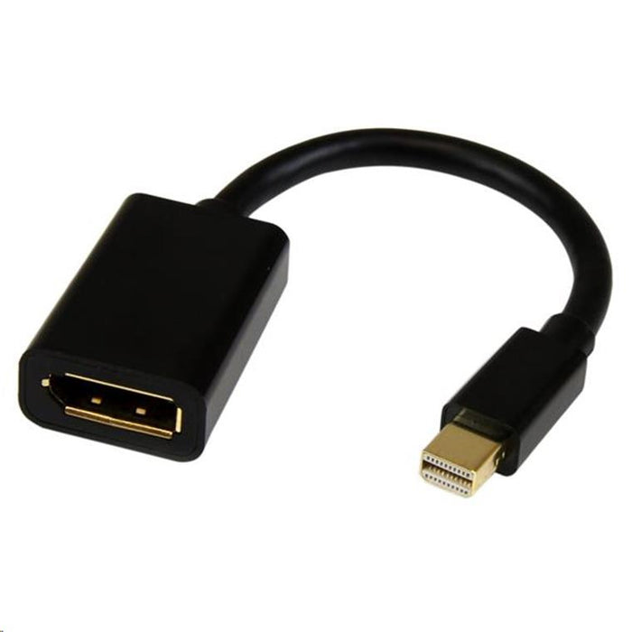 StarTech.com MDP2DPMF6IN Mini DisplayPort to DisplayPort Adapter - 4K x 2K UHD Video - Mini DP to DP Converter - Mini DisplayPort to DisplayPort 1.2 Adapter - mDP PC/Computer to DP Monitor/Display