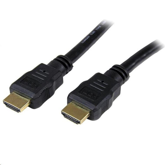 StarTech.com HDMM2M 2m (6ft) HDMI Cable - 4K High Speed HDMI Cable with Ethernet - UHD 4K 30Hz Video - HDMI 1.4 Cable - Ultra HD HDMI Monitors Projectors TVs & Displays - Black HDMI Cord - M/M