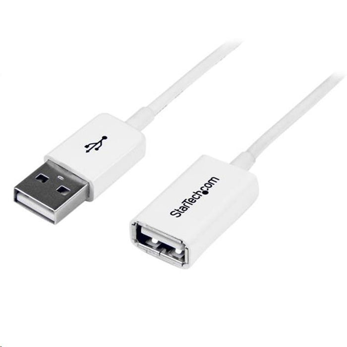 StarTech.com USBEXTPAA1MW USB2.0 Extension Cable - M/F - 1m - White