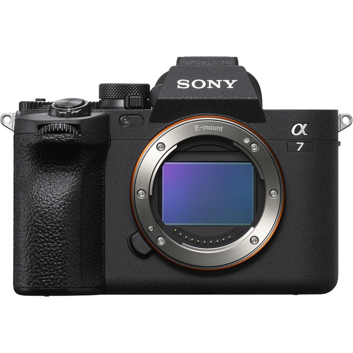 Sony Alpha A7 Mk IV Mirrorless Digital Camera (Body Only) 33MP Full-Frame Exmor R CMOS Sensor - 5-Axis SteadyShot INSIDE Stabilization - 4K 60p Video in 10-Bit - S-Cinetone - 759-Pt. Fast Hybrid AF - Real-time Eye AF