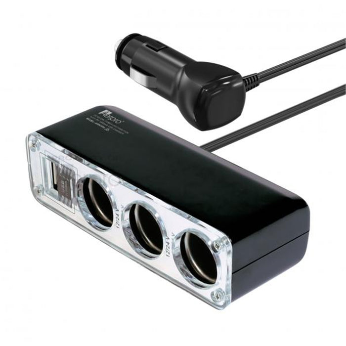 Aerpro APDC320 Triple accessory socket + USB power adaptor