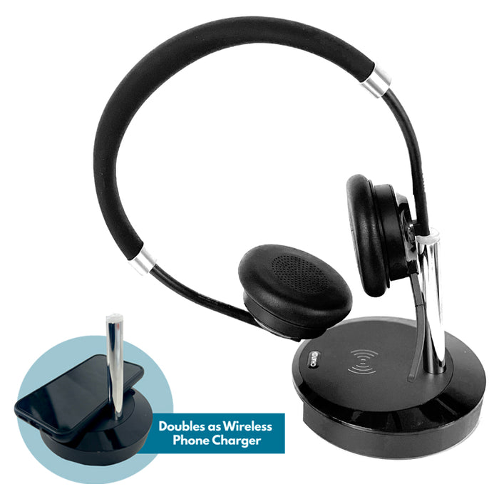 ChatBit CBX30 Bluetooth Dual Office Headset and Charger