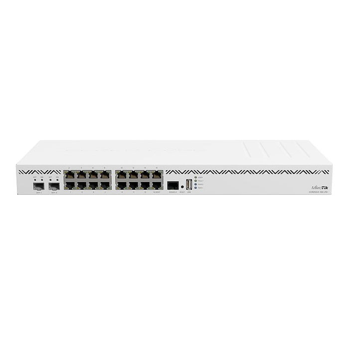 MikroTik CCR2004-16G-2S+ Router with 16x Gigabit Ethernet ports, 2x10G SFP+