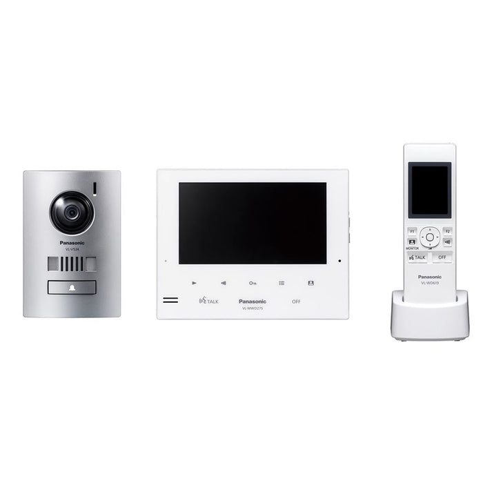 Panasonic VL-SWD275 Wireless Highly ExpandableVideo Intercom DECT KIT WHITE