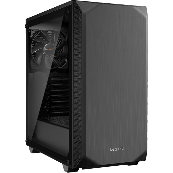 be quiet Pure Base 500 TG Black Mid Tower Case Tempered Glass CPU Cooler Supports Upto 190mm GPU Supports Upto 369mm 7X PCI Slots 360mm Radiator Supported Front: 2X USB HD Audio No PSU