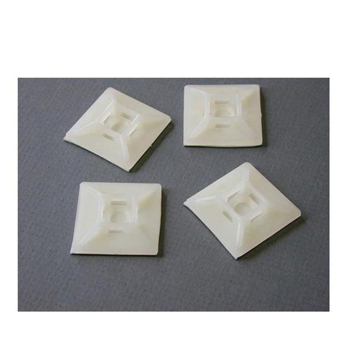 StarTech.com HC102 Self-adhesive Nylon Cable Tie Mounts - Pkg of 100