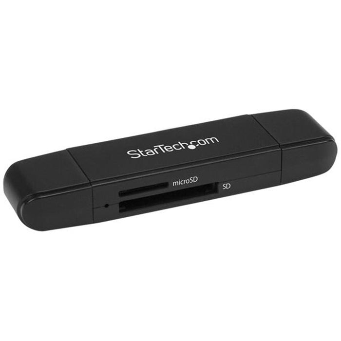 StarTech.com USB 3.0 SD and microSD Card Reader USB-C & USB-A - Portable USB SD & microSDCard Reader - USB3.0 (5Gbps) - USB Powered