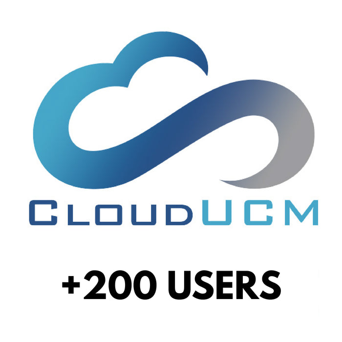 Grandstream CloudUCM Extra 200 Users/Extensions