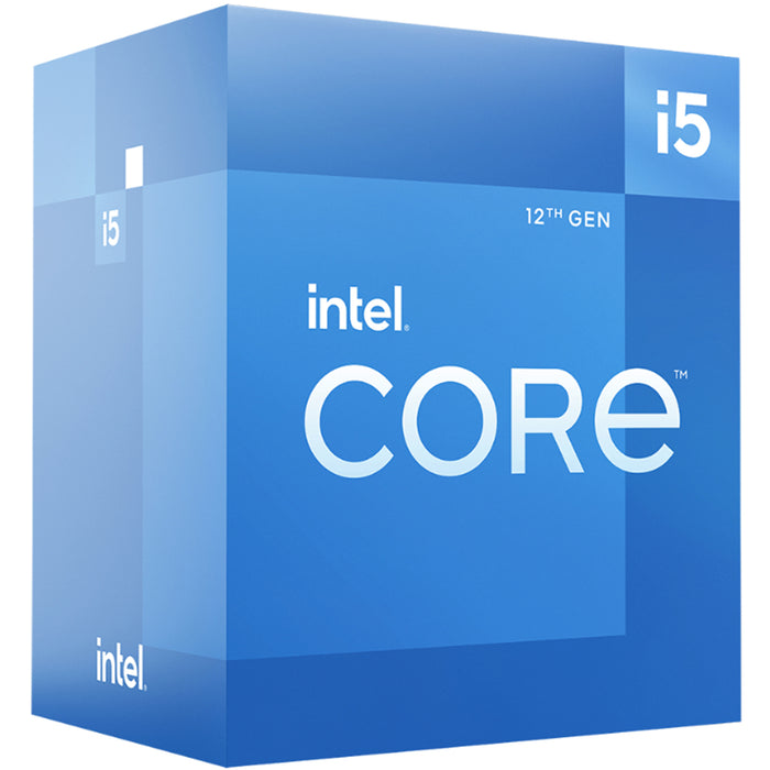 Intel Core i5 12400 CPU 6 Core / 12 Thread - Max Turbo 4.4GHz - 18MB Cache - LGA 1700 Socket - 12th Gen Alder Lake - 65W TDP - Intel 600 Series Motherboard Required