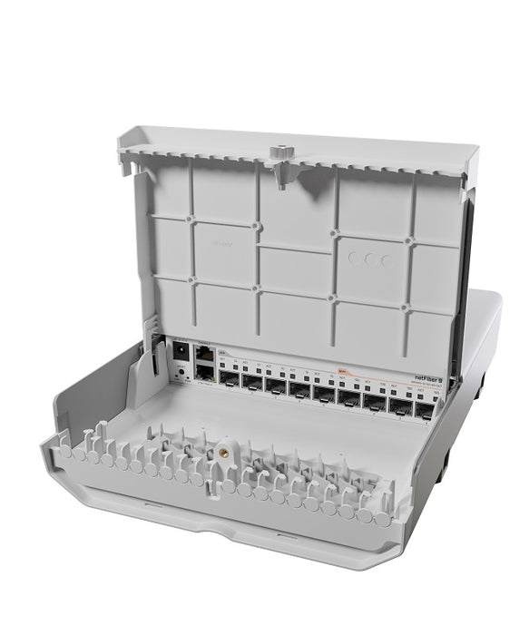 MikroTik Outdoor netFiber 9, 1 x 1Gbps Ethernet, 5 x SFP, 4 x SFP+ with RouterOS L5 license