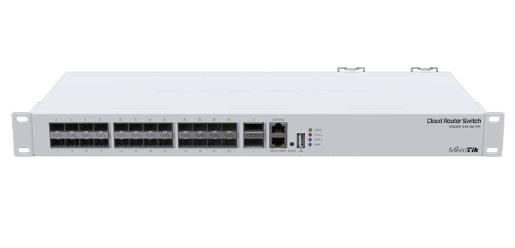 MikroTik Cloud Router 26 Port Fibre Switch CRS326-24S+2Q+RM